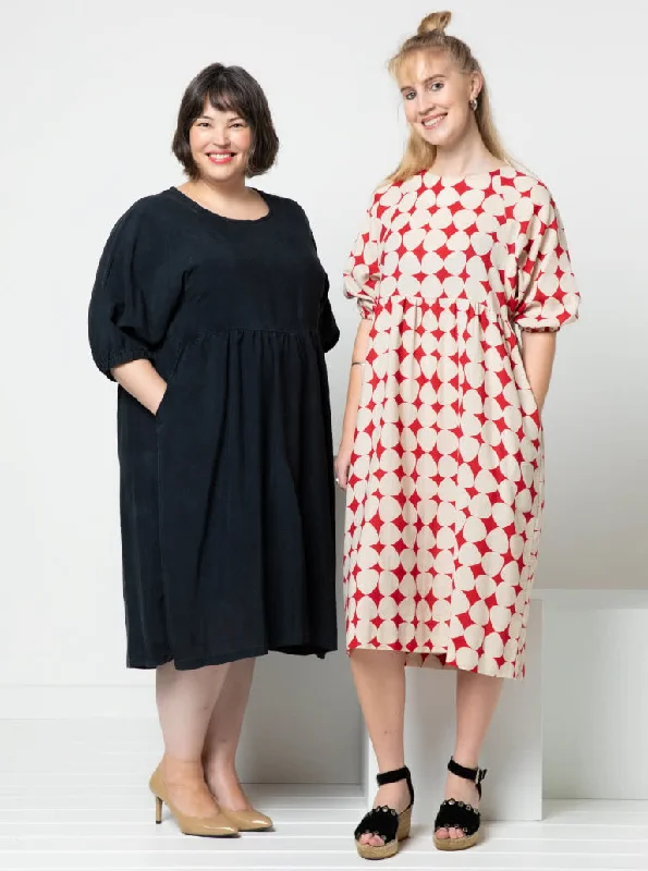 Hope Woven Dress - Sewing Pattern | Style Arc Tunics Cozy soft