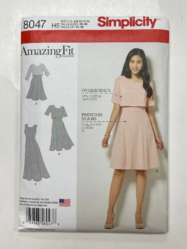 SALE 2016 Simplicity 8047 Sewing Pattern - Dress FACTORY FOLDED Tunics Luxurious premium