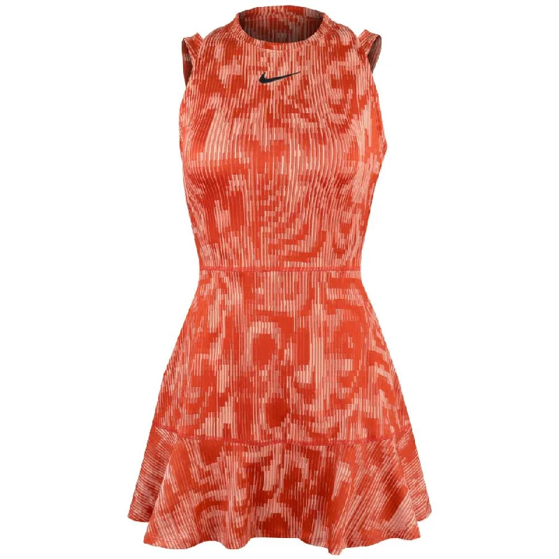 Nike Women's Slam Paris Dress - Rust Factor Tunics Fashionable chic