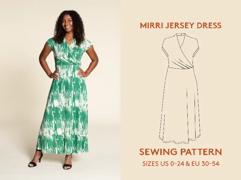 Mirri Jersey Dress - Sewing Pattern | Wardrobe By Me Tunics Favorite customer