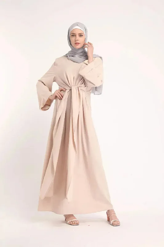 Fashion Plain Abaya dress for ArabMiddle East Dubai Arab Turkey Women Ramadan Eid Jalabiya  for Women Tunics Vintage classic
