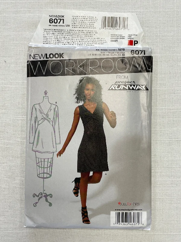 SALE 2011 New Look 6071 Sewing Pattern - Dress FACTORY FOLDED Tunics Timeless classic