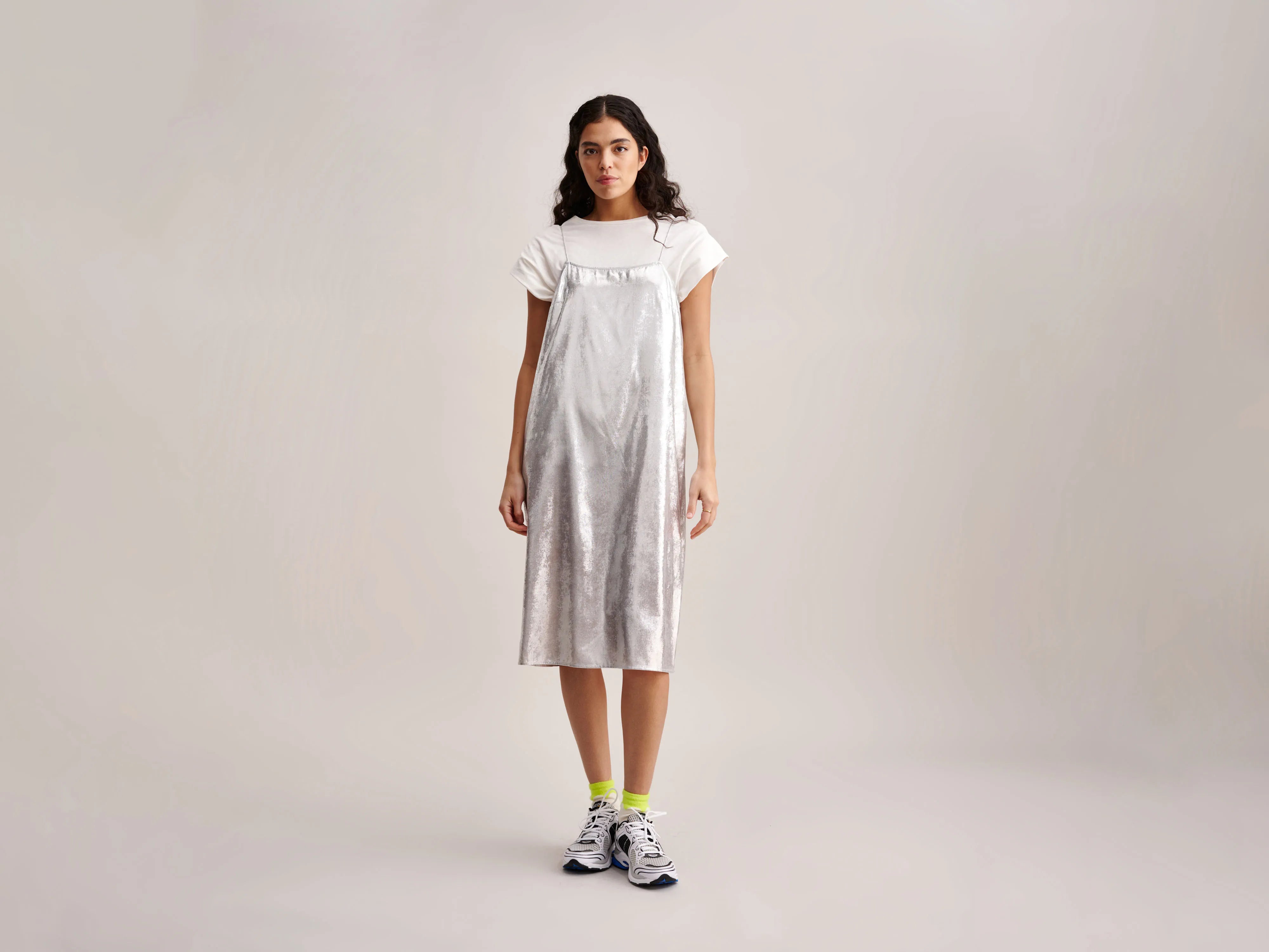 Hyeres  Dress (232 / W / SILVER) Tunics Gym athletic