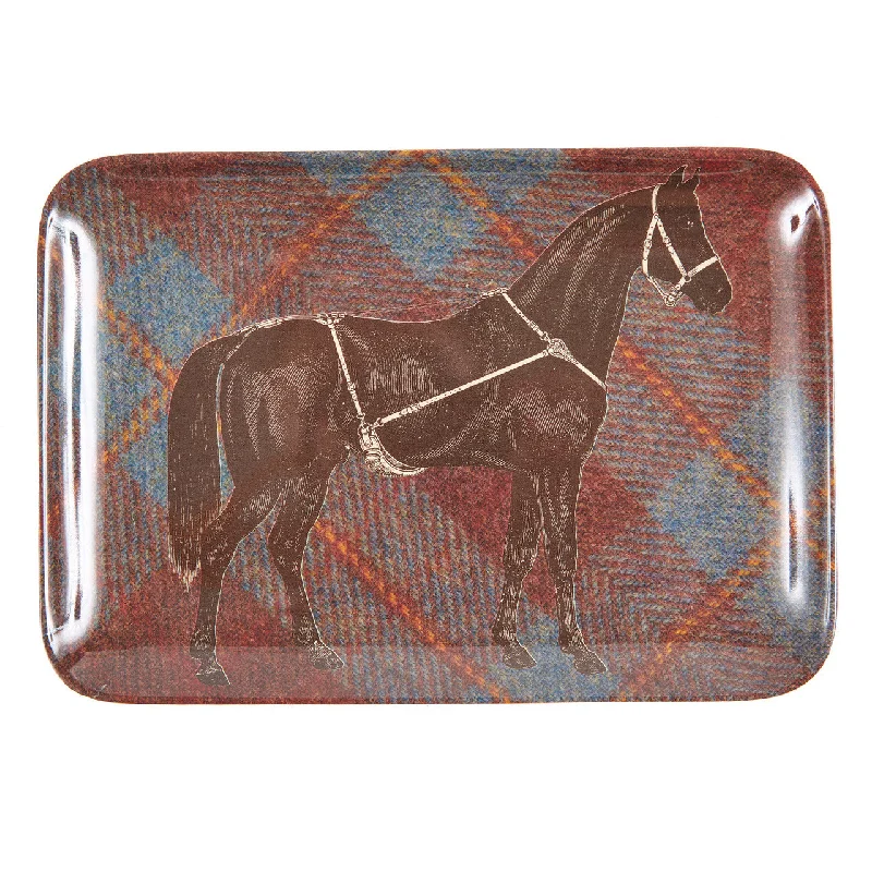 Equestrian Tweed Dresser Tray Tunics Brand named