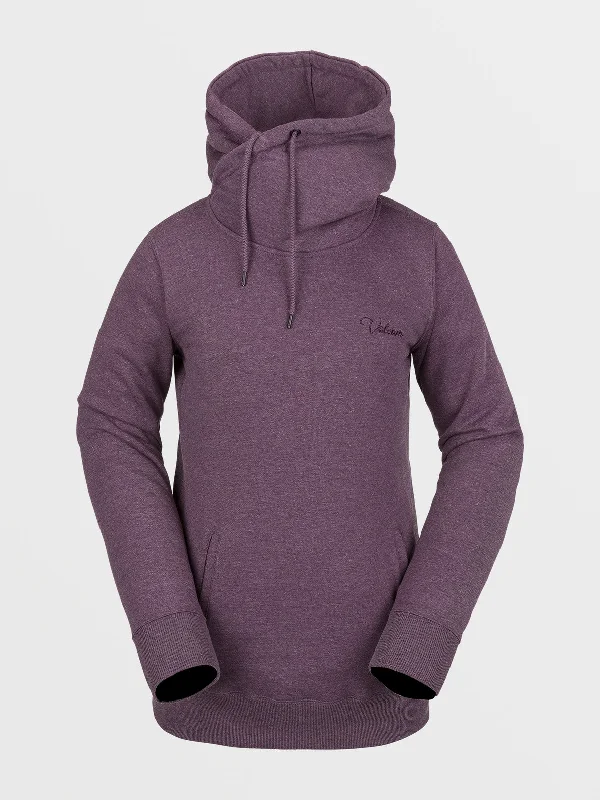 VOLCOM WOMENS TOWER PULLOVER FLEECE Seamless Knit Pullover