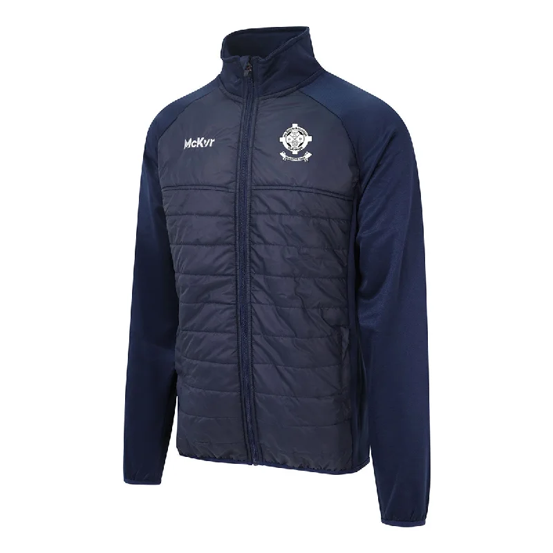 Mc Keever Doheny's GAA Core 22 Hybrid Jacket - Adult - Navy Ribbed Jacket Pleated Jacket Ruffled Jacket