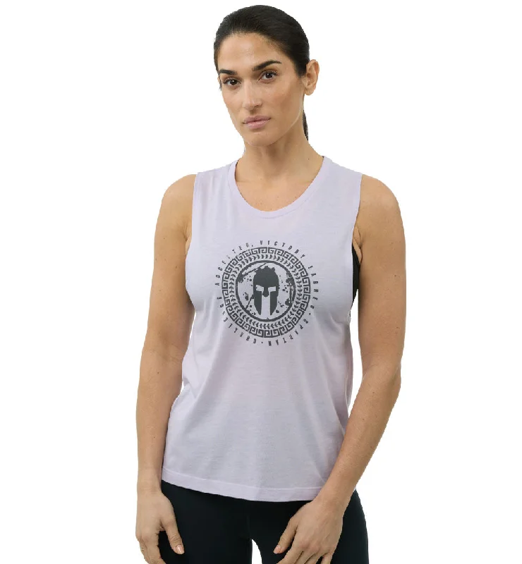 SPARTAN Medallion Tank - Women's floral tank top