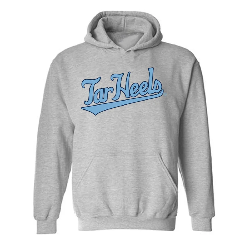 UNC - NCAA Women's Fencing : Julia Parzecki - Classic Shersey Hooded Sweatshirt Hoodie with Hem Applique Textured Unique