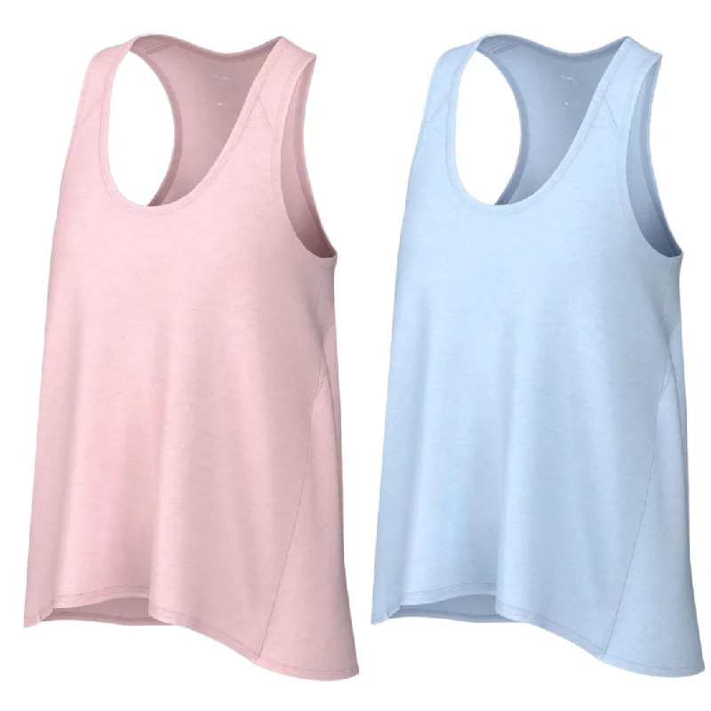 Huk Womens Waypoint Flow Tank H6120126 ribbed tank top