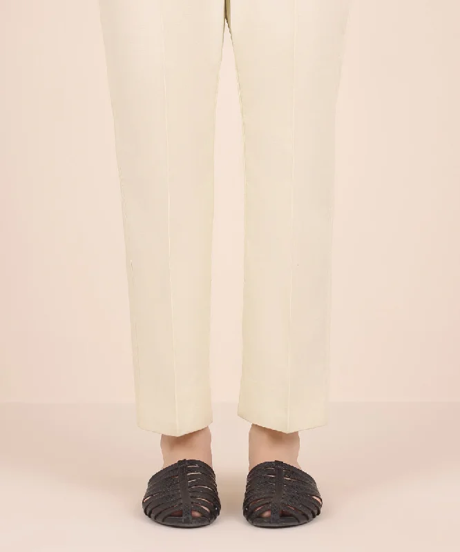 Dyed Cotton Trousers Trousers Recommended Stylist