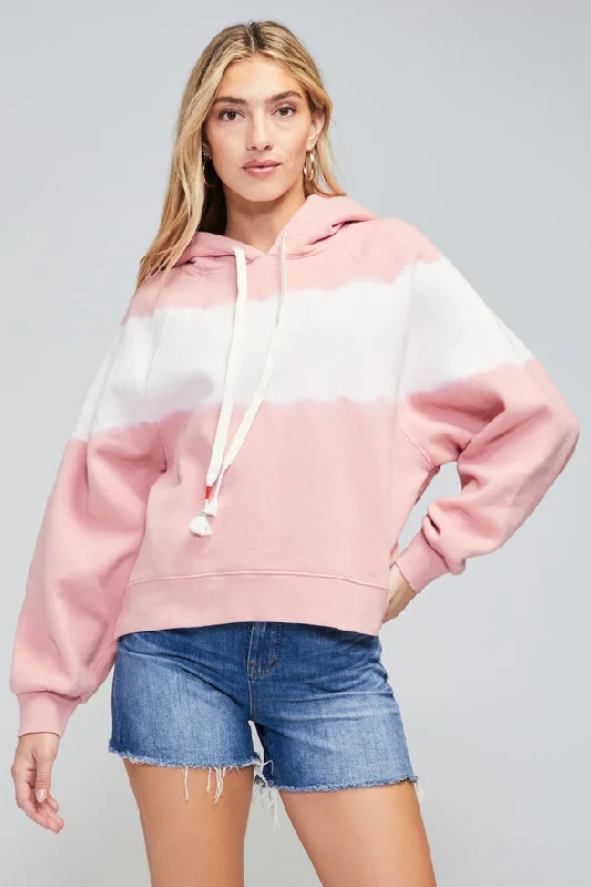 Wildfox Women's Lasso Wash Sumo Hoodie Hoodie with Distressed Vintage Worn