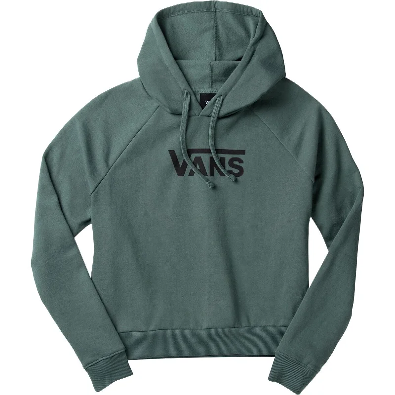 VANS FLYING V BOXY HOODIE (VN0A47TCYQW1) Hoodie with Raglan Sleeves Sporty Comfortable