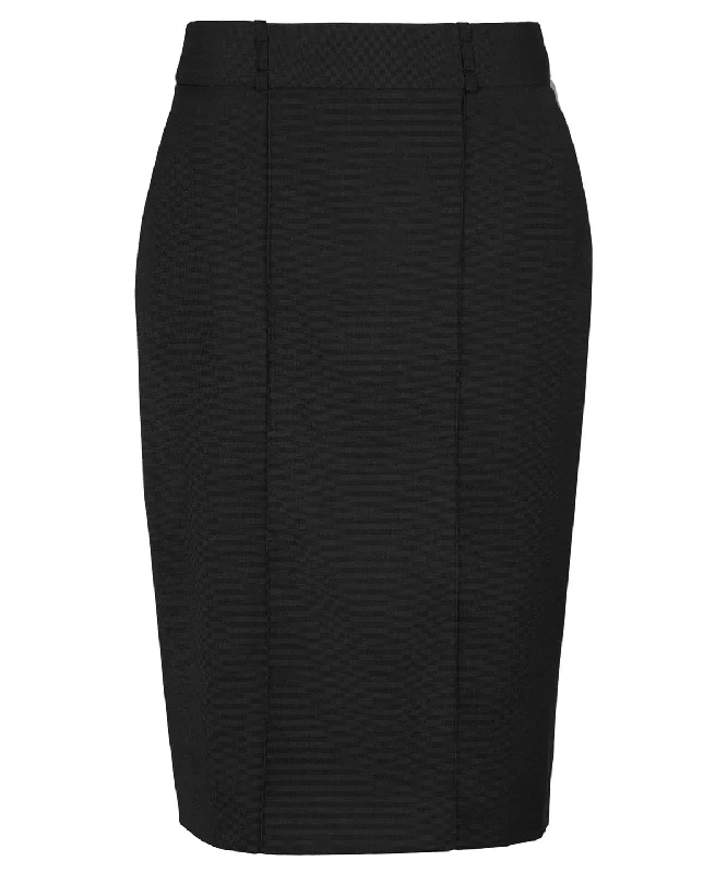 Black - Women's Icona straight skirt (NF14) lightweight skirt design