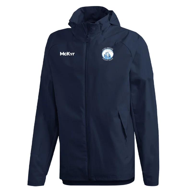 Mc Keever Brian Dillons Camogie Core 22 Rain Jacket - Adult - Navy Toggled Jacket Drawstring Jacket Belted Jacket