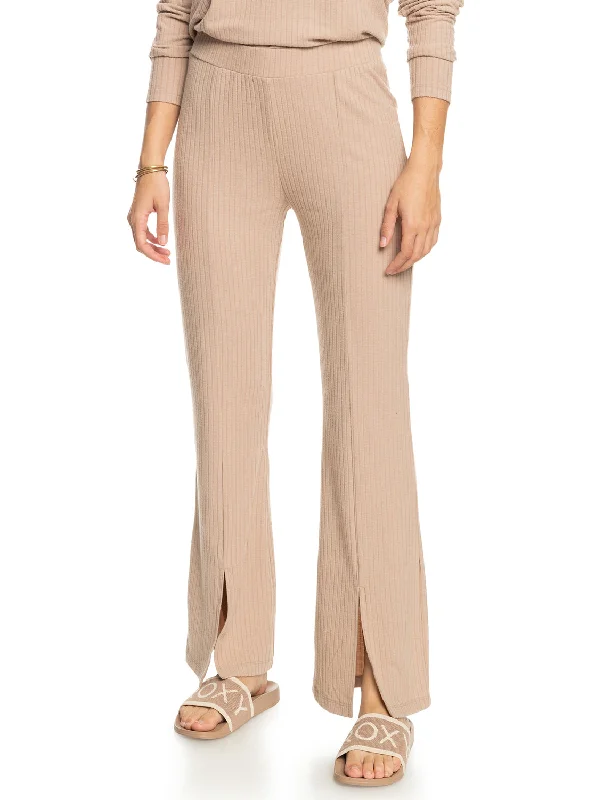 Hot Shot Cozy Split Trousers Trousers Evening Elegant