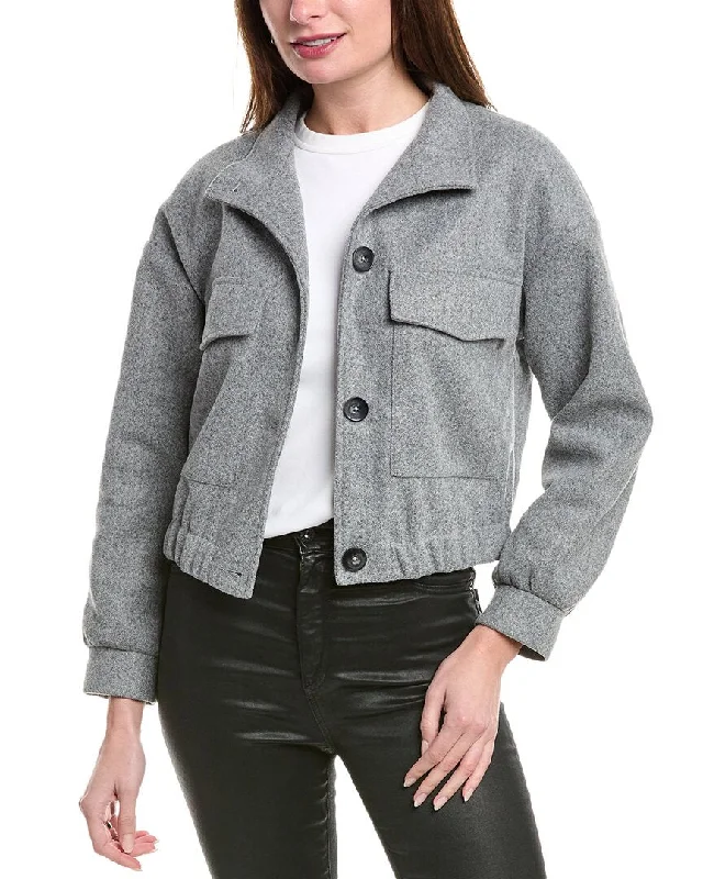 Pascale La Mode Short Jacket Knit Jacket Woven Jacket Fleece Jacket