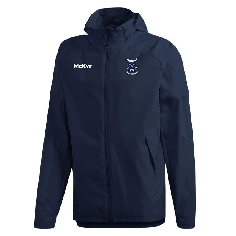 Mc Keever Ballyhegan Davitts Core 22 Rain Jacket - Adult - Navy Trench Coat Raincoat Waterproof Jacket