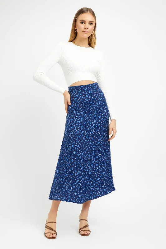 Fleetwood Midi Skirt casual skirt length