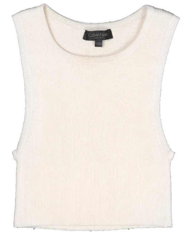 White Tank Top playful tank top