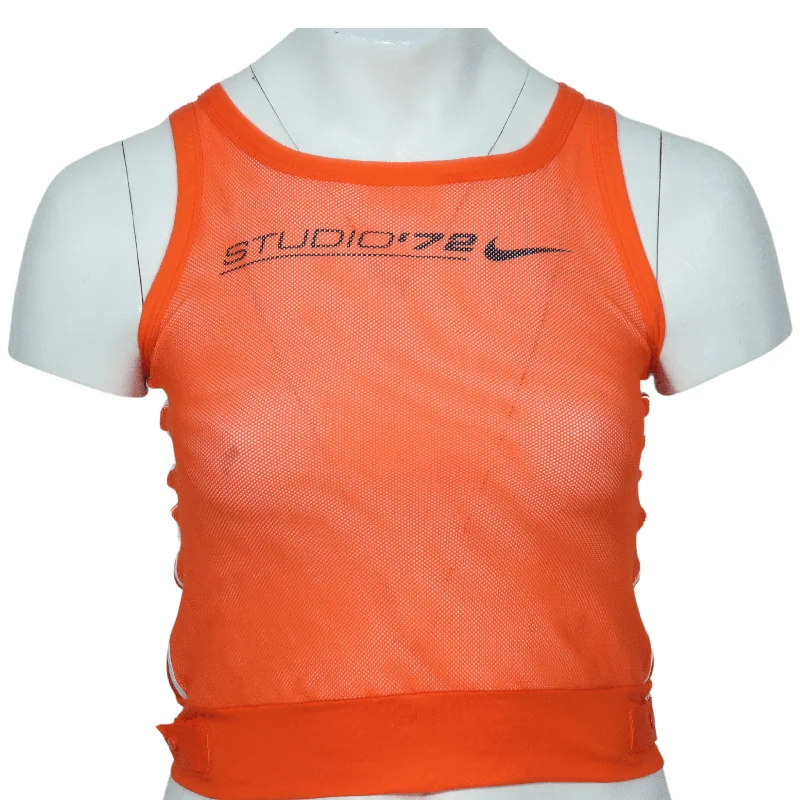 NIKE - Dry fit breathable mesh tanktop strapless tank top