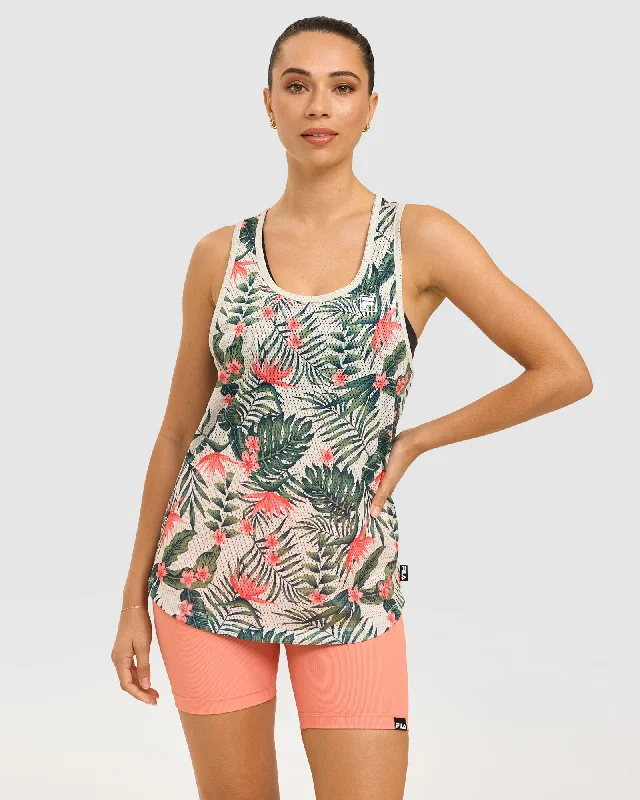 Women's Ruby Tank one shoulder tank