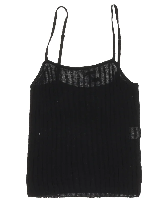 SS98 Tom Ford Era Ribbed Tank Top layering tank top