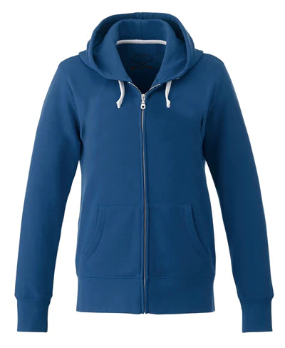 CX2 Lakeview - Ladies Cotton Blend Fleece Full Zip Hoodie - Style L00671 Hoodie with Gradient Ombre Colorful