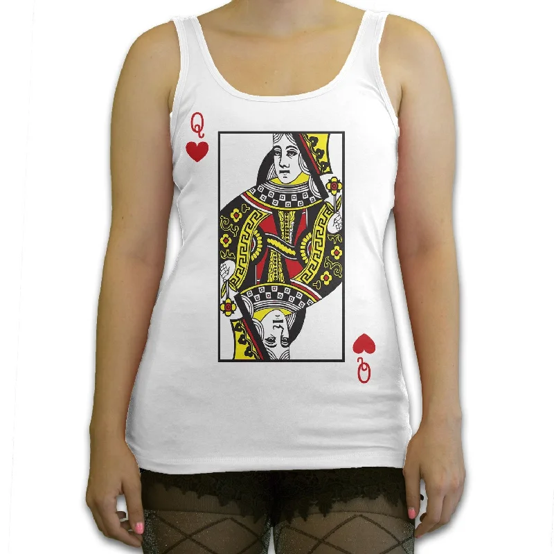 Function -  Playing Card Costume Couples Women's Fashion Tank Top spandex blend tank