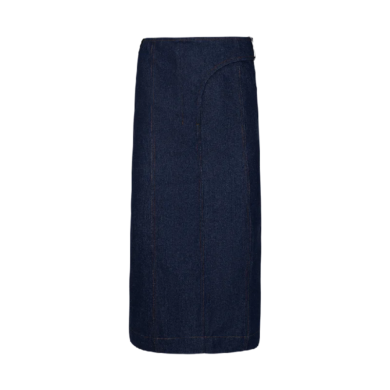 La Jupe De Nîmes Obra Midi Skirt cashmere skirt soft