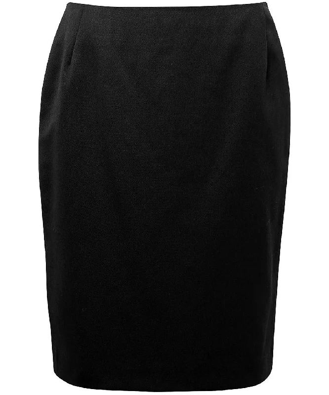 Black - Women's Sigma straight skirt lace skirt elegant