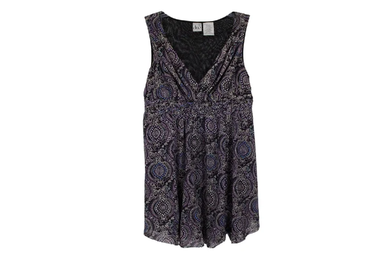 Duo Maternity Purple Tank | M crew neck tank