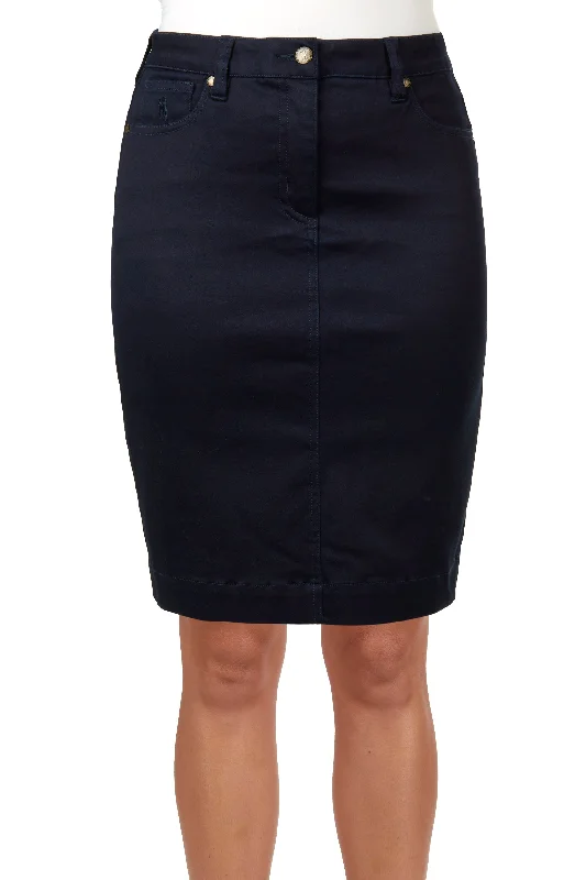 Thomas Cook Women's Suzie Skirt Navy modal blend skirt