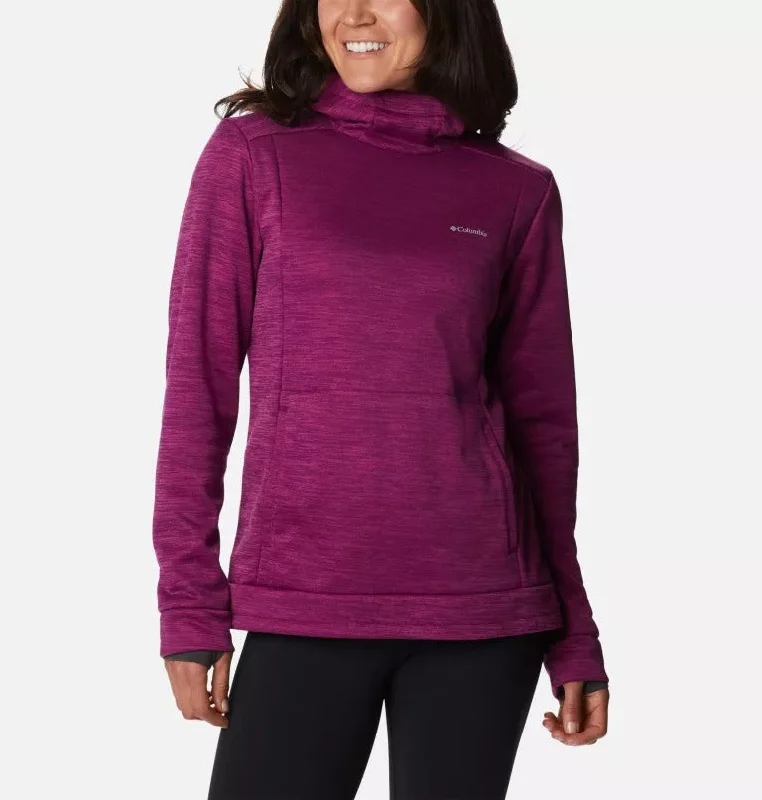 Women's Claudia Ridge Fleece Pullover Asymmetrical Neck Pullover