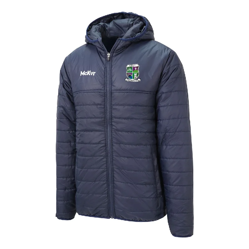 Mc Keever Leitrim Gaels GAA Core 22 Puffa Jacket - Adult - Navy Satin Jacket Silk Jacket Chiffon Jacket