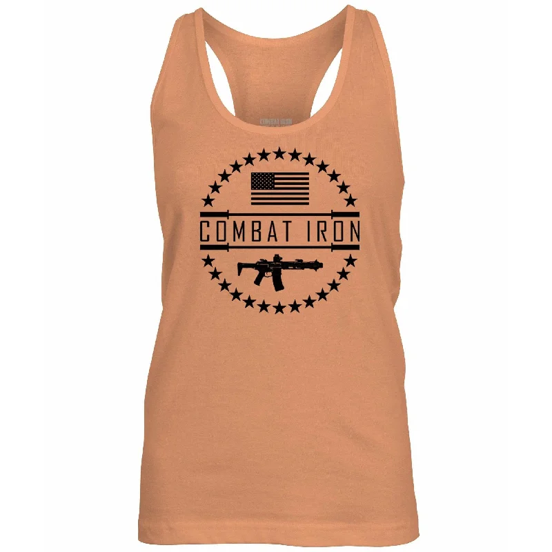 Original Combat Iron Branded Woman's Tank Top v-neck tank top