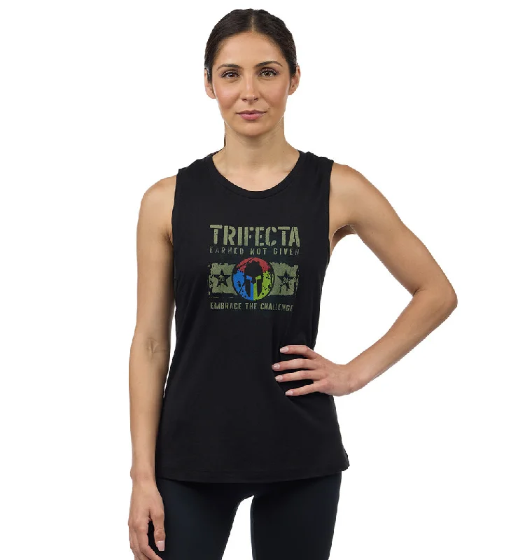 SPARTAN 2024 Trifecta Tank - Women's cutout tank top