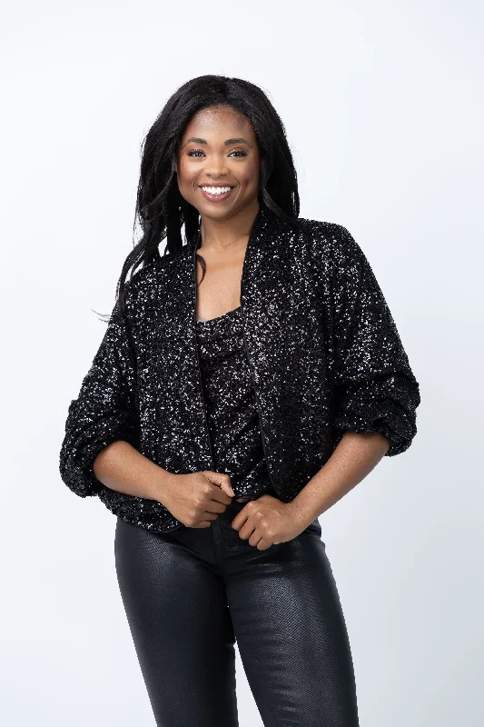 Diane Von Furstenberg Laredo Jacket in Black Corduroy Jacket Velvet Jacket Brocade Jacket