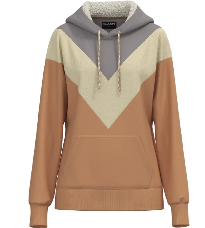 Berkeley grey/tan hoodie Hoodie with Hem Elastic Stretchable Comfortable