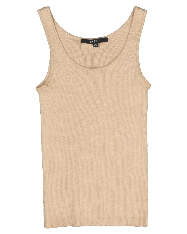 Tom Ford Era Ribbed Tank Top stylish tank top