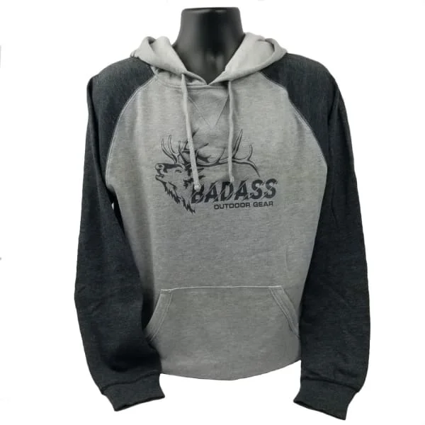 Badass Outdoor Gear Elk Hoodie SALE Hoodie with Drawstring Waist Adjustable Fitted