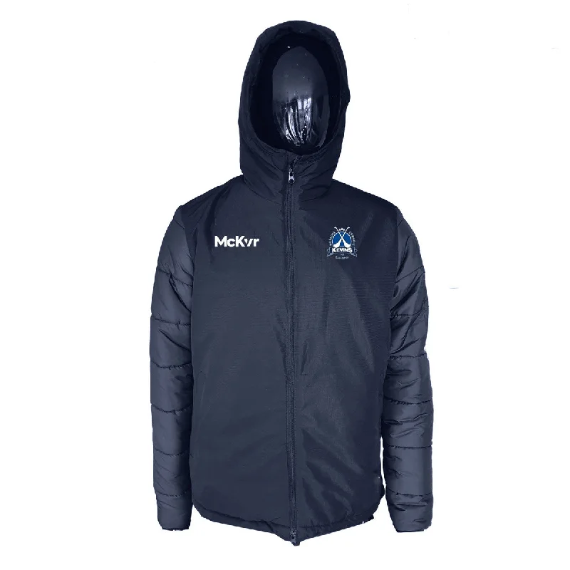 Mc Keever Kevins Hurling & Camogie Dublin Core 22 Stadium Jacket - Adult - Navy Tiered Jacket Buttoned Jacket Zippered Jacket