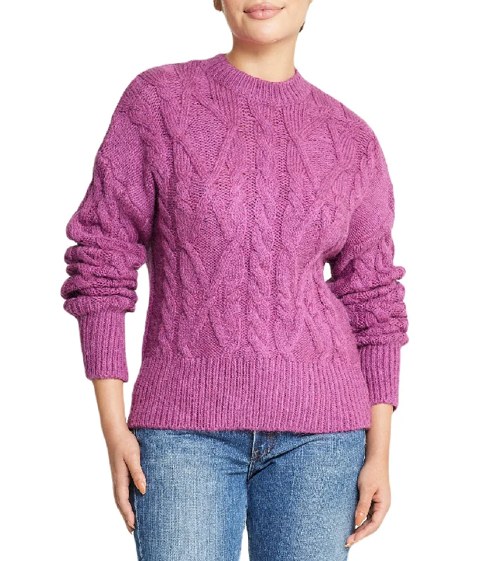 Cable Knit Pullover Chunky Knit Pullover