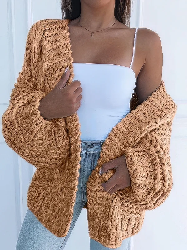 Autumn Cardigan Neon metallic Matte