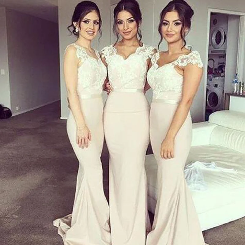 Charming Off Shoulder Sweet Heart Lace Sexy Mermaid Impressive Long Wedding Party Dresses, WG194 Tunics Winter warm
