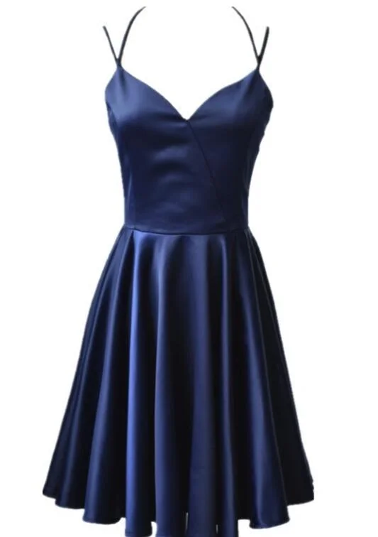 Cute Straps Short Party Dresses, Homecoming Dress , Lovely Teen Dress Tunics Essential wardrobe