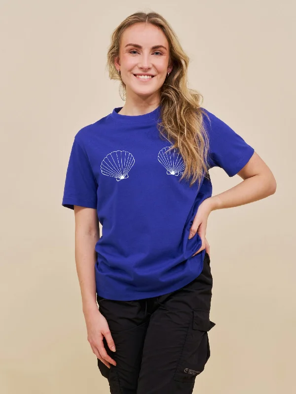 Cartel Mermaid T-Shirt Cartel Blue Striped Floral Plaid