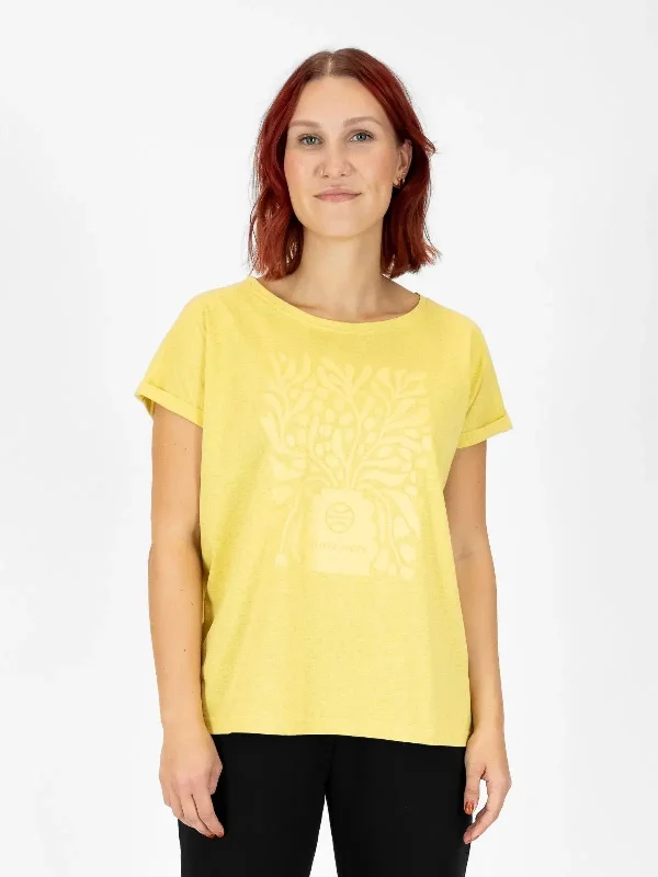 Sokosti T-Shirt Yellow Layered Multi-layer Single Layer