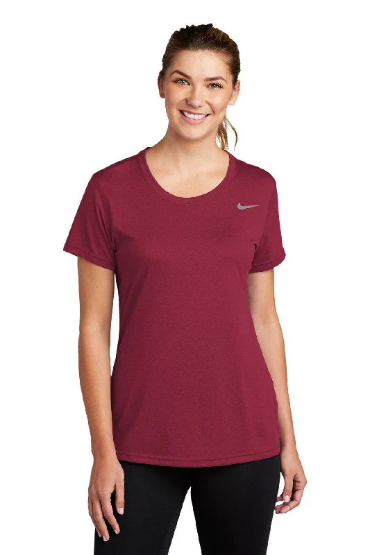 Nike Ladies Legend Tee CU7599 Team Maroon Anti-Pilling Machine Wash Handmade