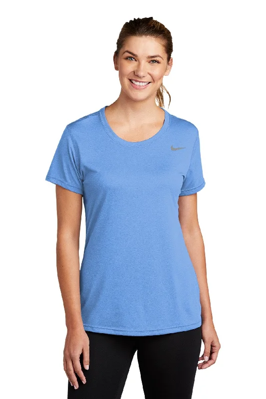 Nike Ladies Legend Tee CU7599 Valor Blue Collared Crew Neck Turtle Neck