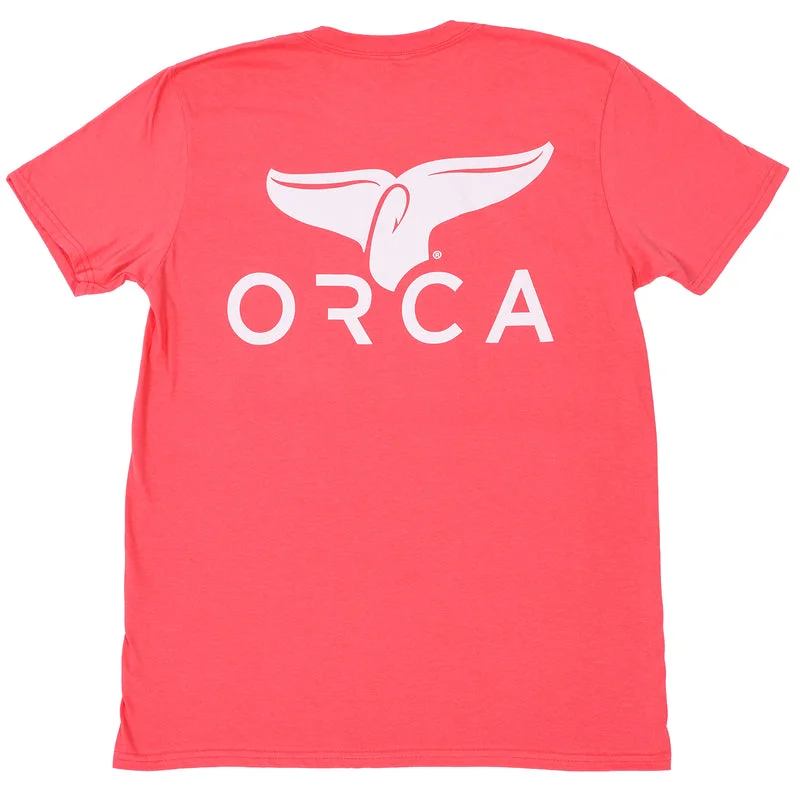 Orca Short Sleeve Tee Shirt Ribbed Striped Patterned